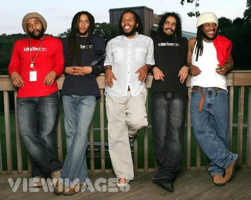 los marleys son hijos de bob marley